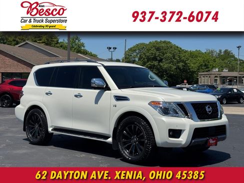 Used 2020 Nissan Armada Platinum w/ Cargo Package AWD/4WD image 1