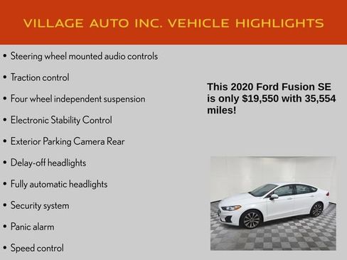 Used 2020 Ford Fusion SE image 21