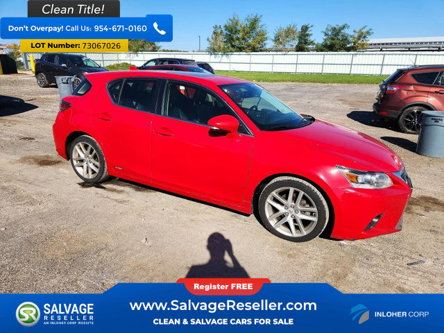 Used 2016 Lexus CT 200h w/ Navigation Package FWD image 5