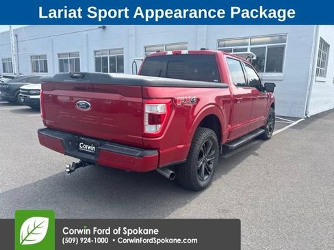 Used 2021 Ford F150 Lariat w/ Equipment Group 502A High AWD/4WD image 4