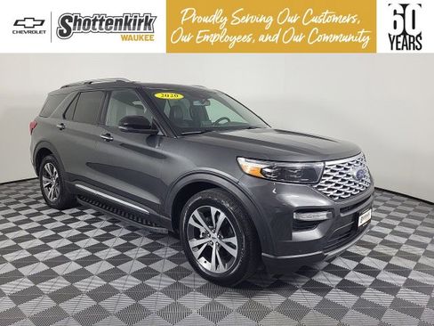 Used 2020 Ford Explorer Platinum w/ Premium Technology Package image 1