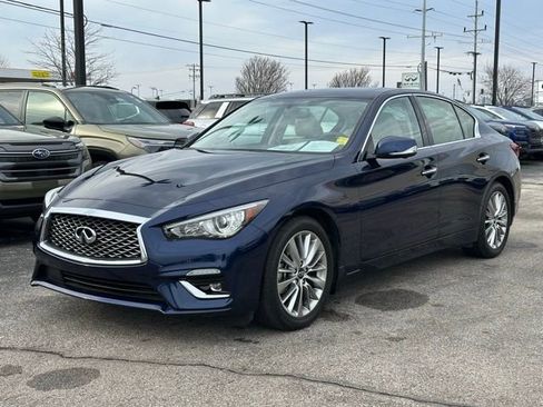 Used 2023 INFINITI Q50 Luxe w/ Cargo Package image 3