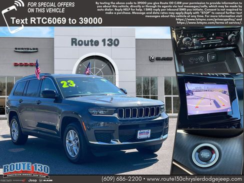 Used 2023 Jeep Grand Cherokee L Laredo w/ Luxury Tech Group I AWD/4WD image 1