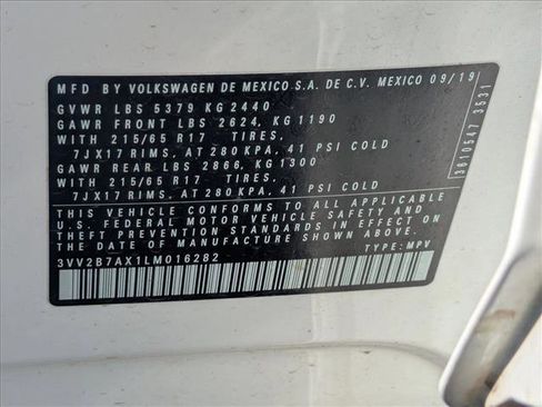 Used 2020 Volkswagen Tiguan SE w/ 3rd Row Seat Package AWD/4WD image 16