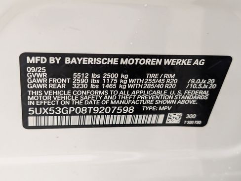 Used 2026 BMW X3 xDrive30 w/ Convenience Package AWD/4WD image 20