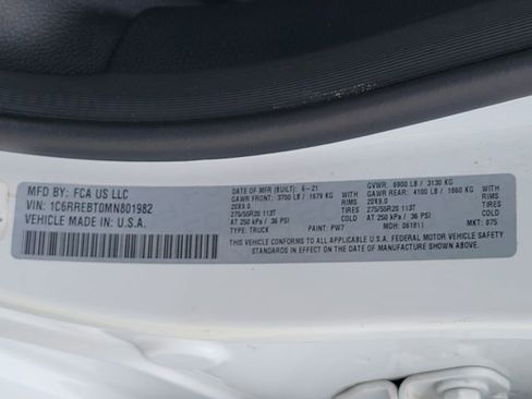 Used 2021 RAM 1500 Lone Star image 15