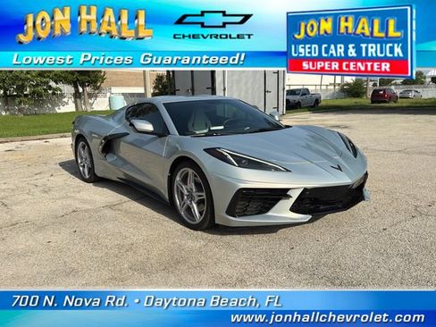 Used 2021 Chevrolet Corvette Stingray Preferred Cpe w/ Battery Protection Package RWD image 1