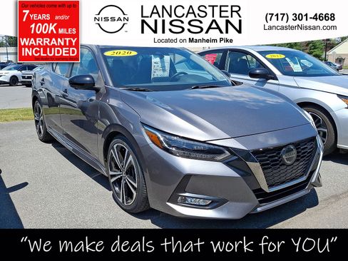 Used 2020 Nissan Sentra SR w/ Premium Package FWD image 1