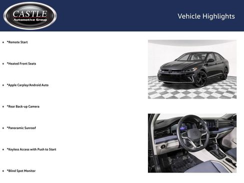 Used 2025 Volkswagen Jetta SE w/ Sunroof Package FWD image 4