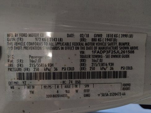 Used 2018 Ford Focus SE FWD image 33