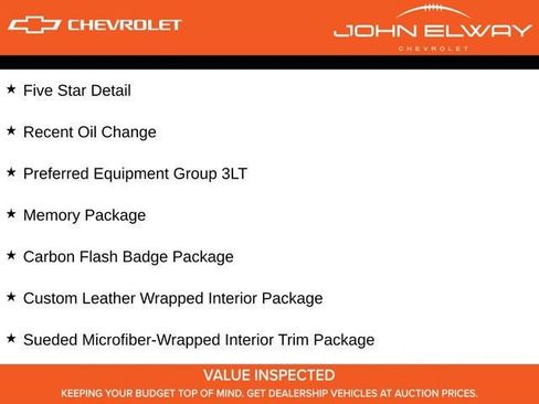 Used 2016 Chevrolet Corvette Stingray Coupe w/ 3LT Preferred Equipment Group RWD image 1