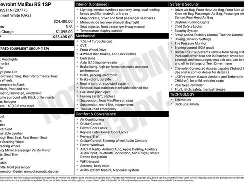 Used 2022 Chevrolet Malibu RS image 6