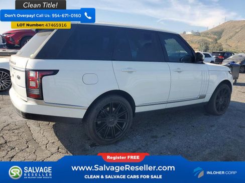 Used 2016 Land Rover Range Rover HSE AWD/4WD image 4