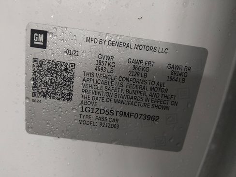 Used 2021 Chevrolet Malibu LT FWD image 33
