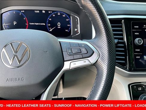 Used 2021 Volkswagen Atlas SEL R-Line AWD/4WD image 12