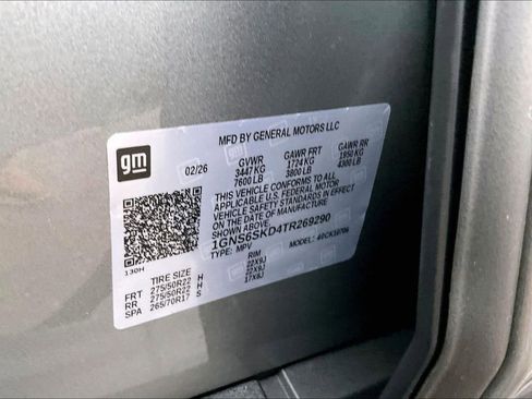 New 2026 Chevrolet Tahoe Premier AWD/4WD image 8