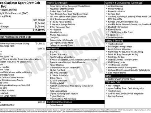 Used 2026 Jeep Gladiator Sport AWD/4WD image 6