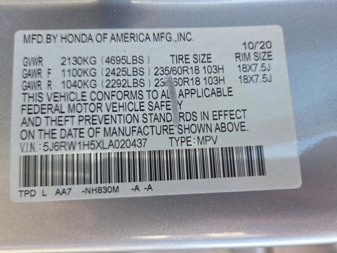 Used 2020 Honda CR-V EX image 21