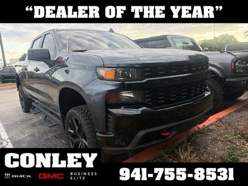 Used 2021 Chevrolet Silverado 1500 Custom Trail Boss AWD/4WD image 1