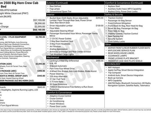 Used 2026 RAM 2500 Big Horn AWD/4WD image 29