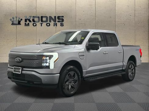 Used 2023 Ford F150 Lightning XLT w/ Equipment Group 312A High AWD/4WD image 1