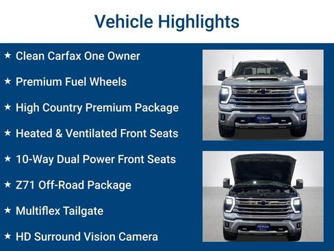 Used 2025 Chevrolet Silverado 3500 High Country w/ High Country Premium Package AWD/4WD image 3