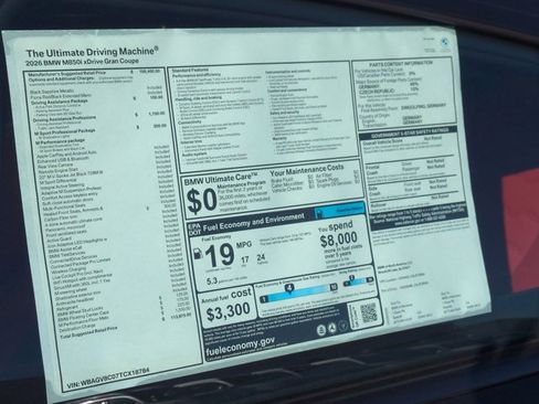 New 2026 BMW M850i xDrive M850i image 18