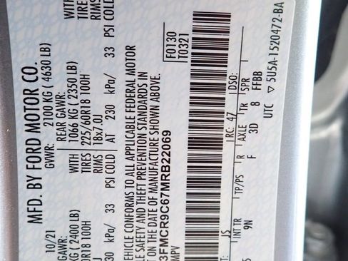 Used 2021 Ford Bronco Sport Outer Banks w/ Outer Banks Package (96D) image 38