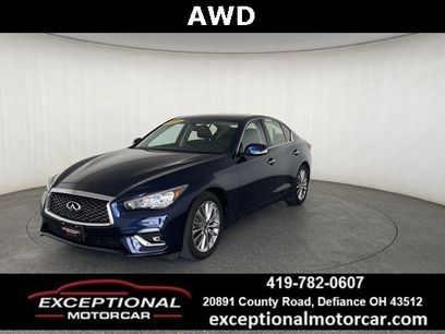 Used 2022 INFINITI Q50 Luxe