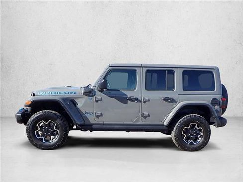 Used 2021 Jeep Wrangler Unlimited Rubicon 4xe w/ Steel Bumper Group image 2