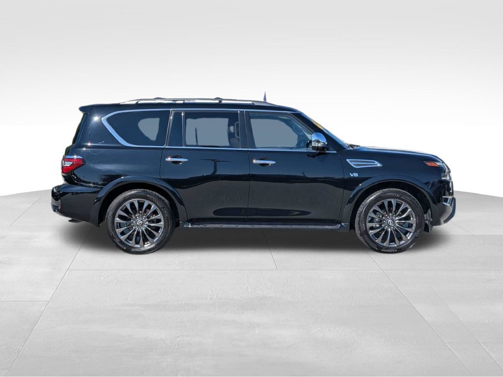 Used 2022 Nissan Armada Platinum w/ Captain's Chairs Package RWD image 3