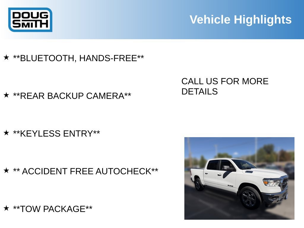 Used 2022 RAM 1500 Big Horn RWD image 6