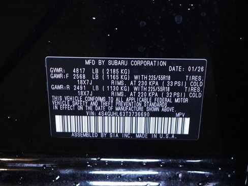 New 2026 Subaru Crosstrek 2.5i Limited image 38