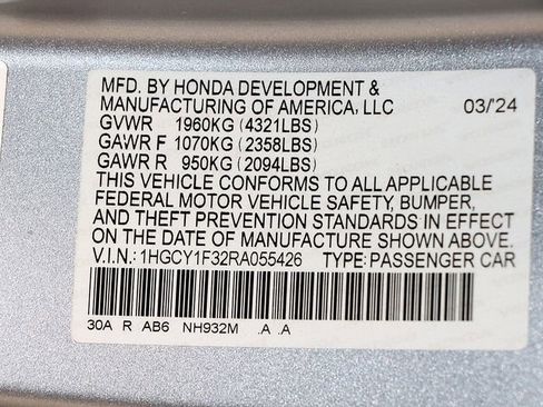 Used 2024 Honda Accord EX image 27