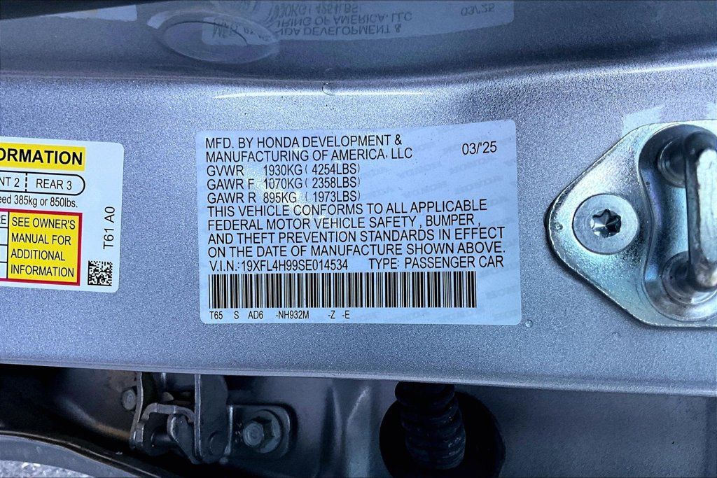 Used 2025 Honda Civic Sport Touring image 16