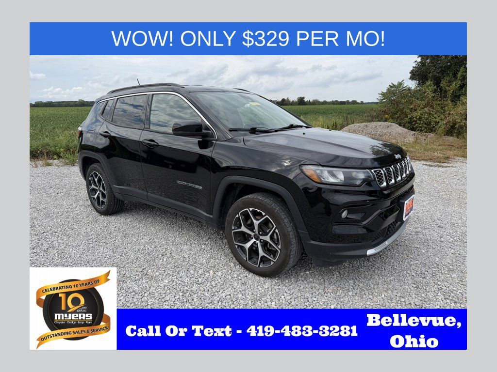 Used 2025 Jeep Compass Limited AWD/4WD image 1