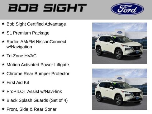 Used 2023 Nissan Rogue SL w/ SL Premium Package FWD image 3