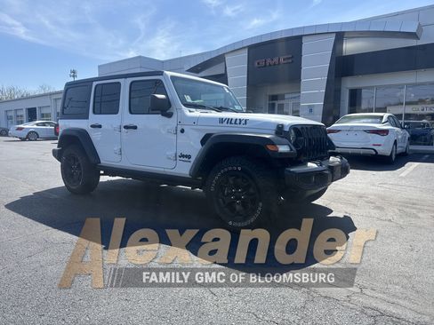 Used 2022 Jeep Wrangler Unlimited Sport AWD/4WD image 1