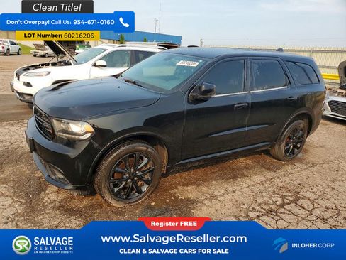 Used 2017 Dodge Durango GT w/ Nav & Power Liftgate Group AWD/4WD image 1
