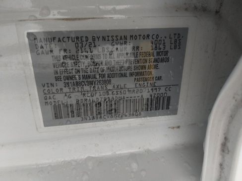 Used 2021 Nissan Sentra SV FWD image 33
