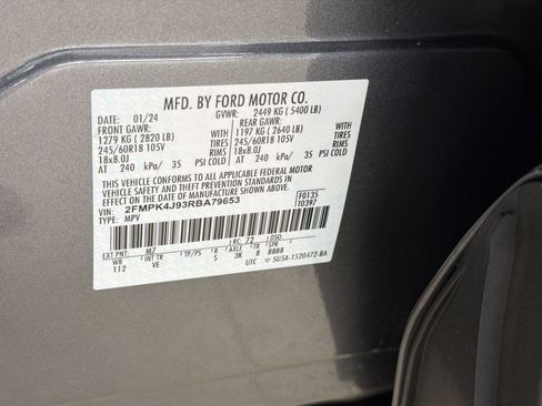 Certified 2024 Ford Edge SEL AWD/4WD image 23