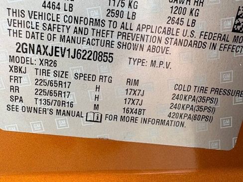 Used 2018 Chevrolet Equinox LT FWD image 11