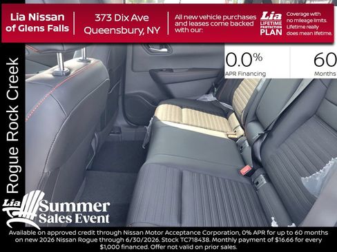 New 2026 Nissan Rogue SV w/ Rock Creek Premium Package AWD/4WD image 30