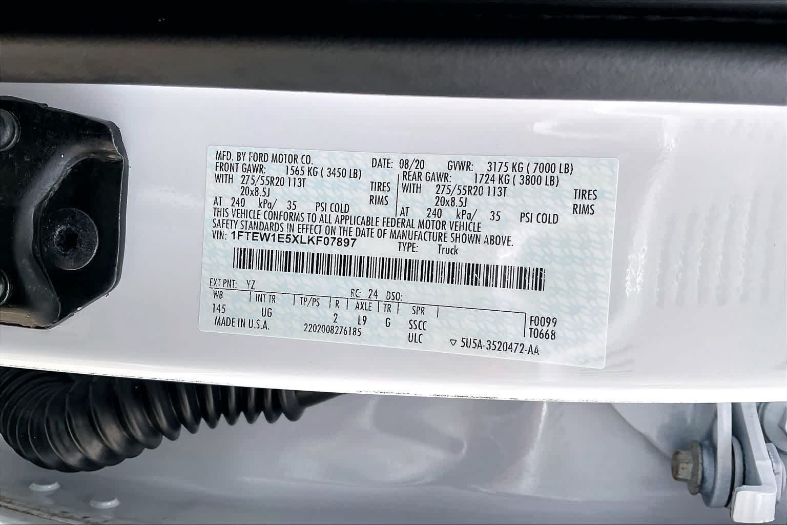 Used 2020 Ford F150 XLT w/ Equipment Group 302A Luxury AWD/4WD image 19