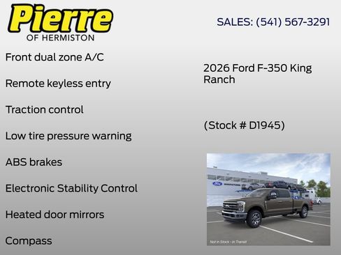 New 2026 Ford F350 King Ranch w/ Chrome Package AWD/4WD image 6