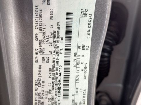 Used 2021 Ford Ranger XLT w/ Equipment Group 302A High RWD image 41