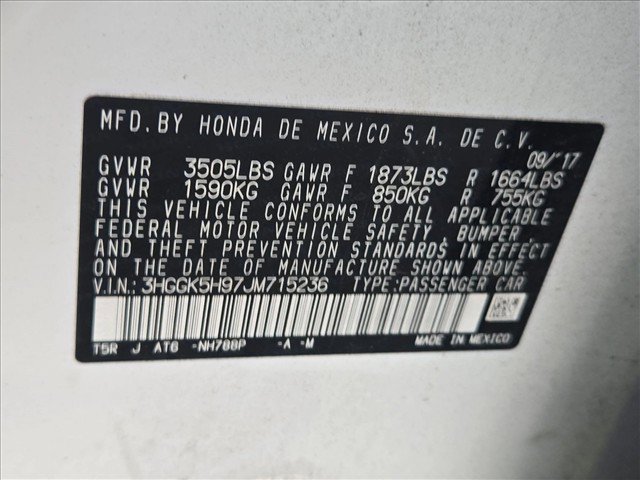 Used 2018 Honda Fit EX-L image 14