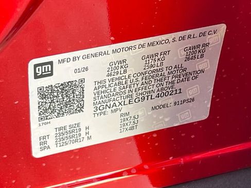 New 2026 Chevrolet Equinox RS w/ Safety and Technology Package image 26