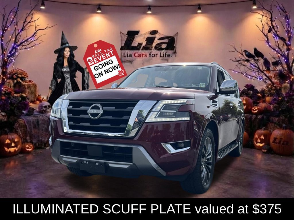 Certified 2023 Nissan Armada Platinum w/ Captain's Chairs Package AWD/4WD image 8
