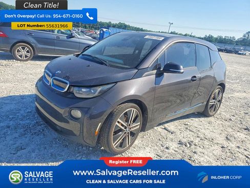 Used 2014 BMW i3 w/ Range Extender RWD image 1